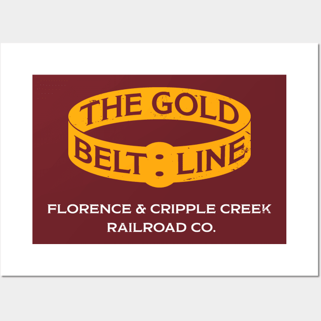 Florence & Cripple Creek Railroad Wall Art by BUNNY ROBBER GRPC